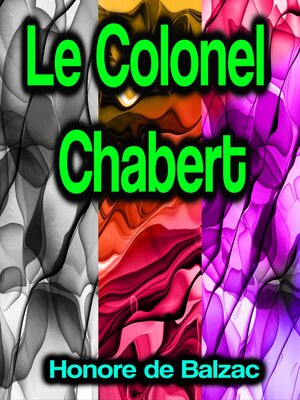 cover image of Le Colonel Chabert